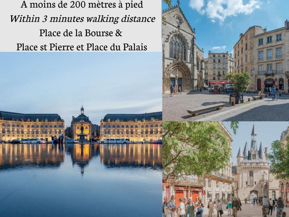 Apparts En Ville Place De La Bourse Burdeos Exterior foto